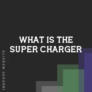 What is the “Super Charger“? Banners
